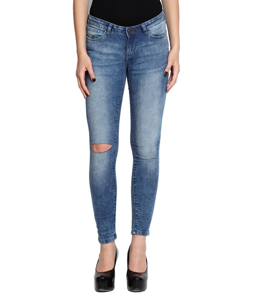 Buy Tokyo Talkies Alluring Blue Jeans for Women Online at Best Prices in India - Snapdeal
