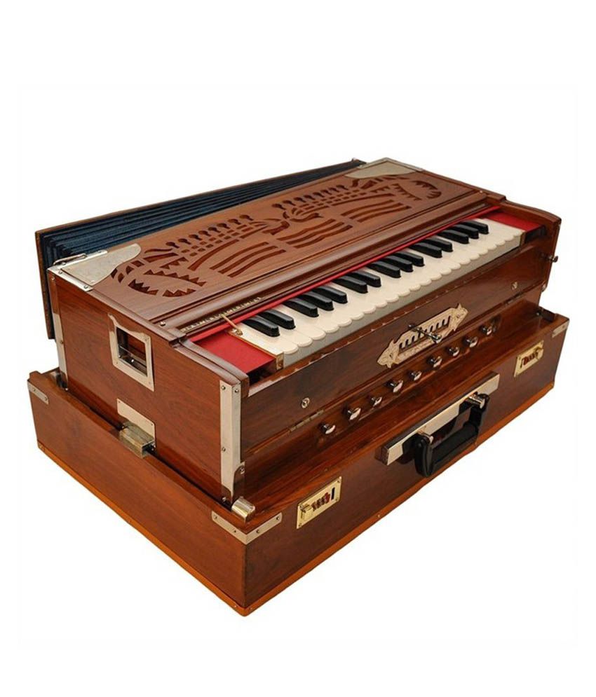 Onkar Harmonium Works Teak Wood Harmonium: Buy Onkar ...