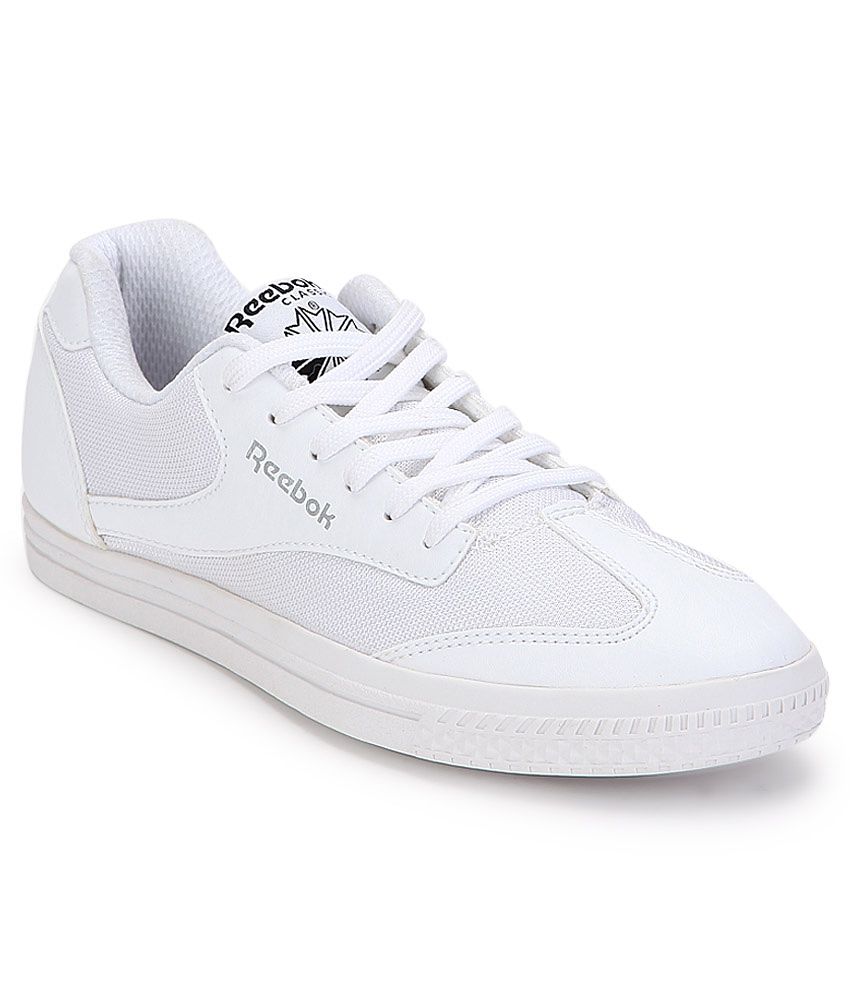 reebok white colour shoes