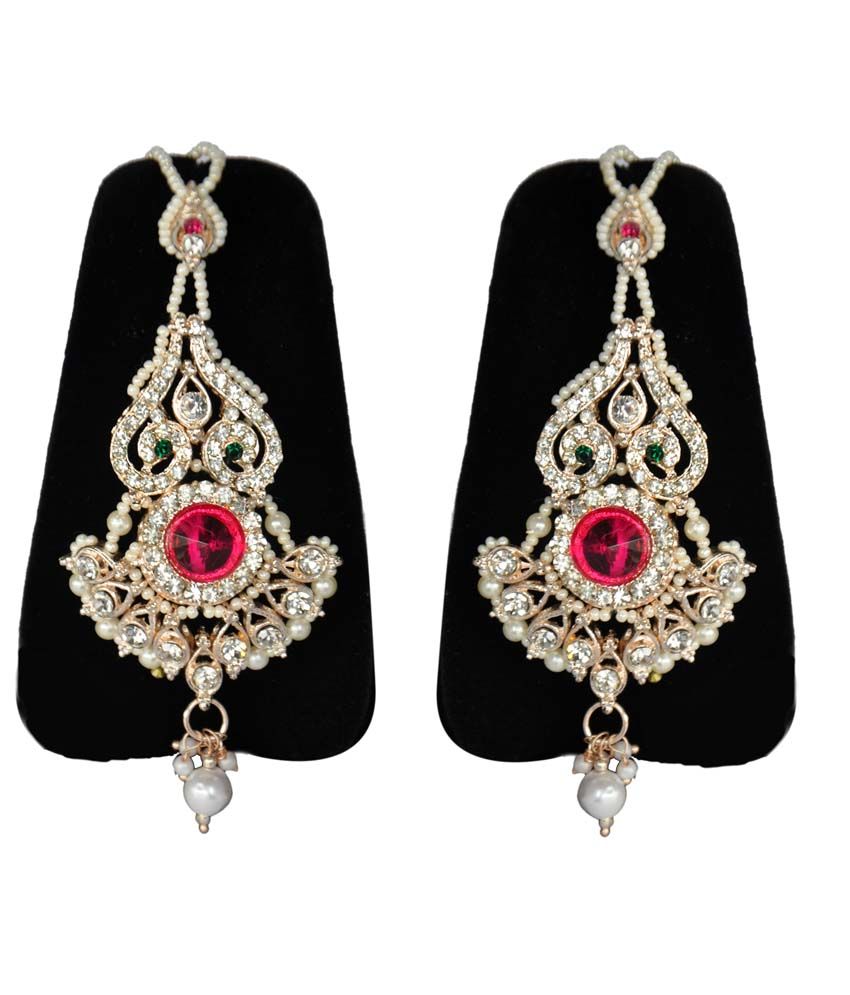 Fashion Square Multicolour Alloy Necklace Set Buy Fashion Square