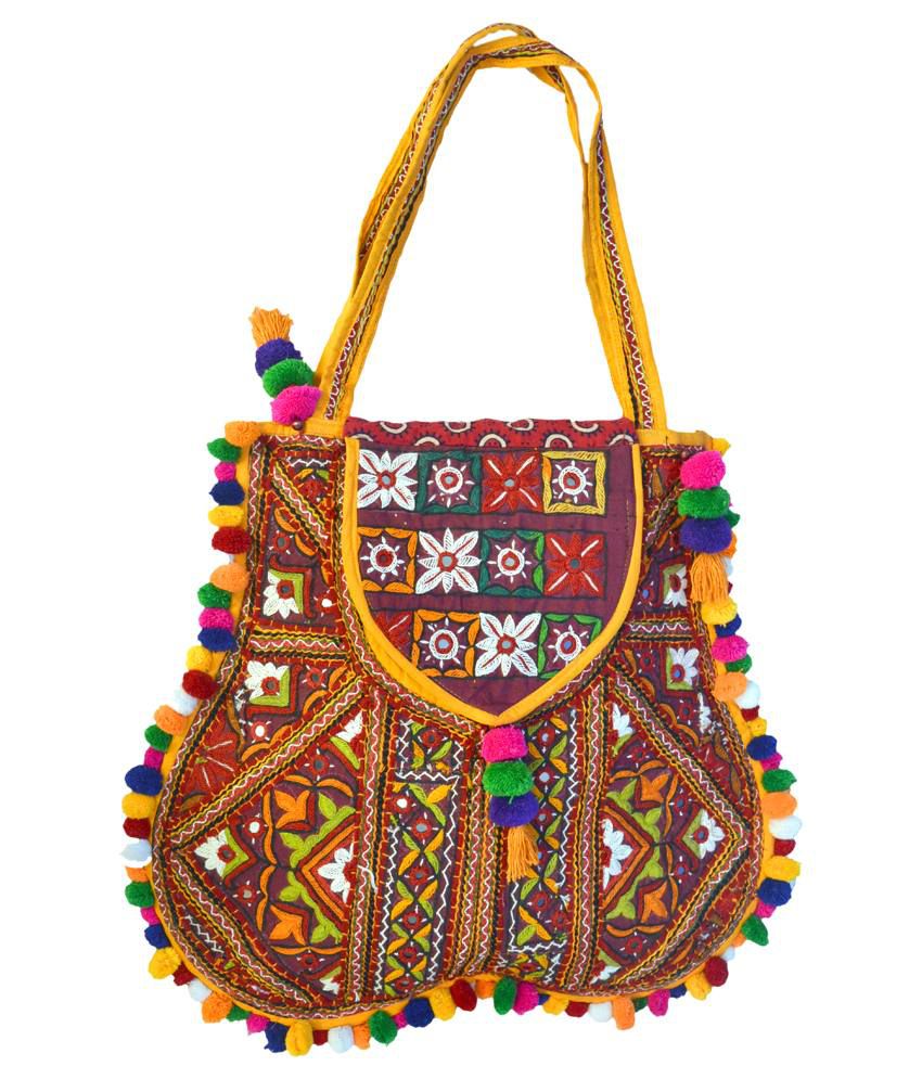 Kutch Craft Traditional Handicraft With Kutchi Embroidery Handwork 