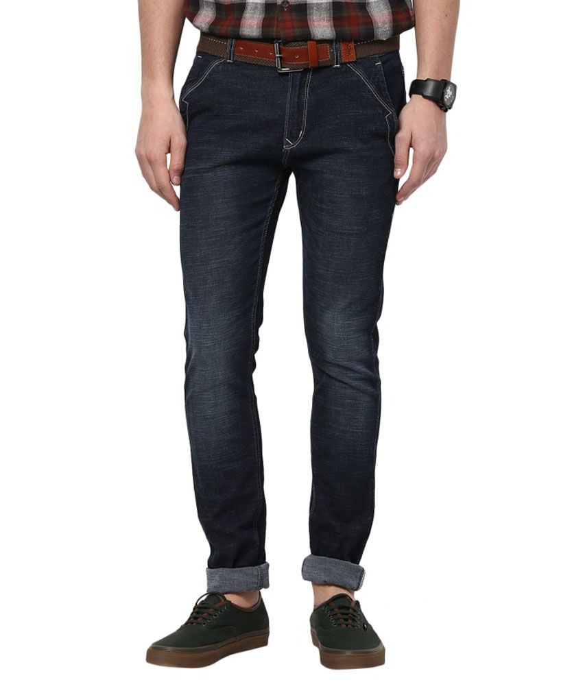 black skinny fit jeans