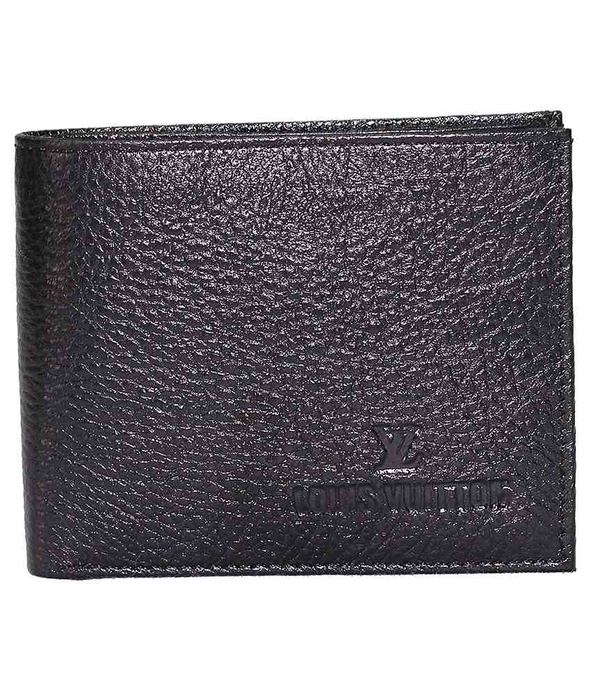 Louis Vuitton Black Leather Wallet: Buy Online at Low Price in India - Snapdeal
