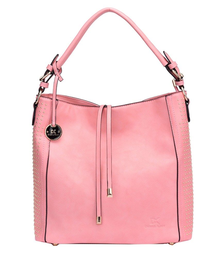 Diana Korr Pink Shoulder Bag Buy Diana Korr Pink Shoulder Bag Online