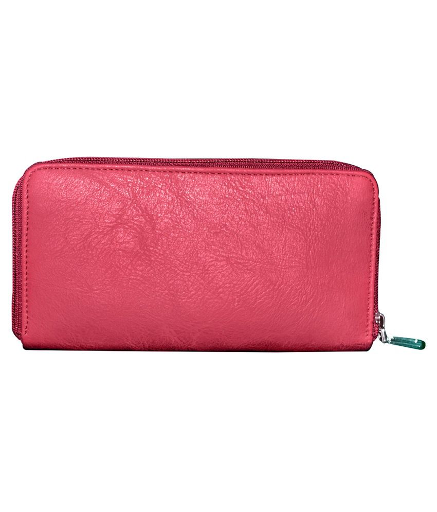 D&D Ruby-Red Ladies Formal Wallet: Buy Online at Low Price in India ...