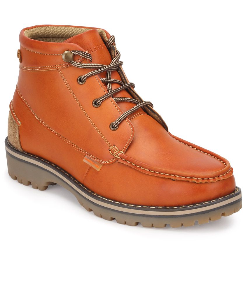 Numero Uno Tan Boots - Buy Numero Uno Tan Boots Online at Best Prices ...