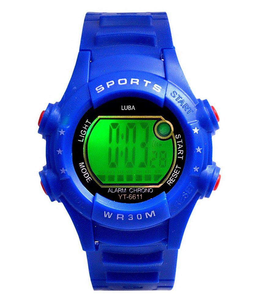Luba Blue Strap Watch Price in India: Buy Luba Blue Strap Watch Online
