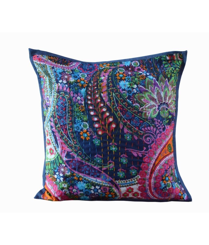 Monil Ethnic Cotton Cushion Cover Set Of 2 Buy Online at Best Price