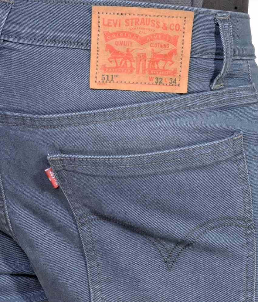 levis 511 grey jeans