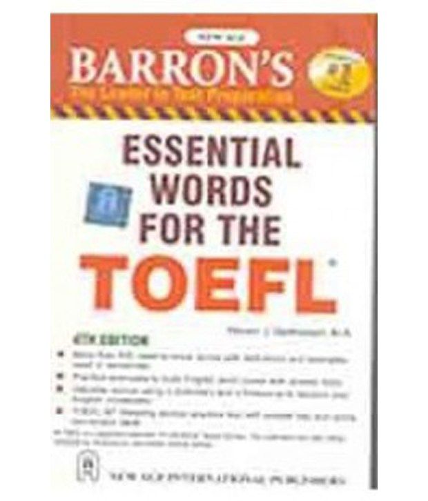 Barron s essential words for the toefl Barron s essential words for the toefl