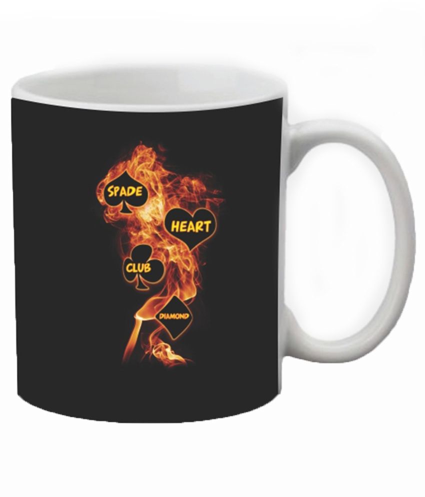 Printland White Melamine Coffee Mug Buy Online at Best