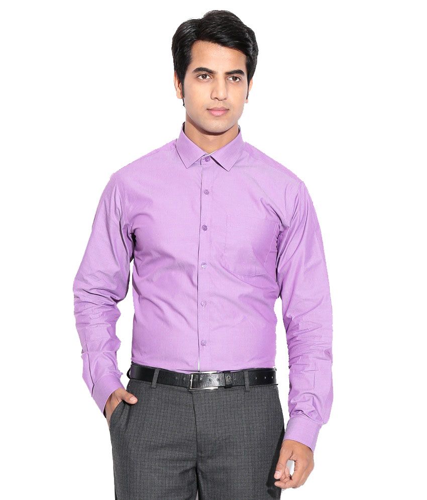 violet shirt for men