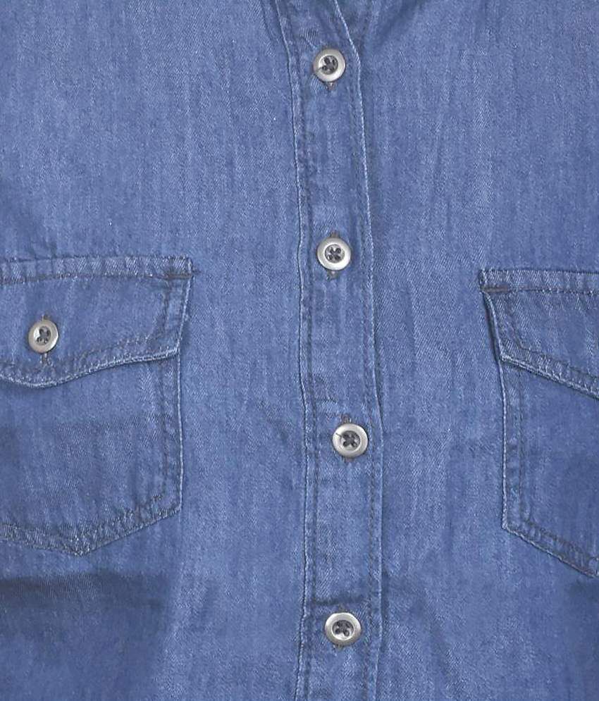 Buy Coffee Bean Blue Denim Shirts Online at Best Prices in India - Snapdeal