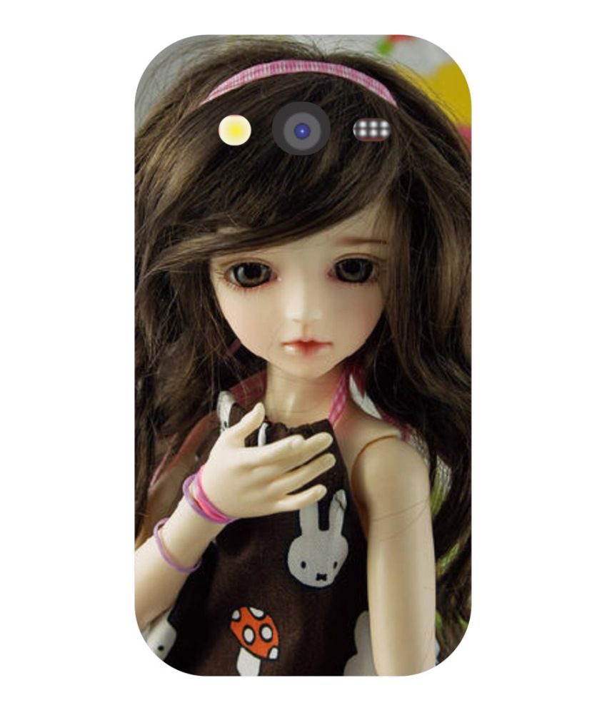 Dot Print Back Cover For Samsung Galaxy Grand 2 Cute Barbie Doll ...