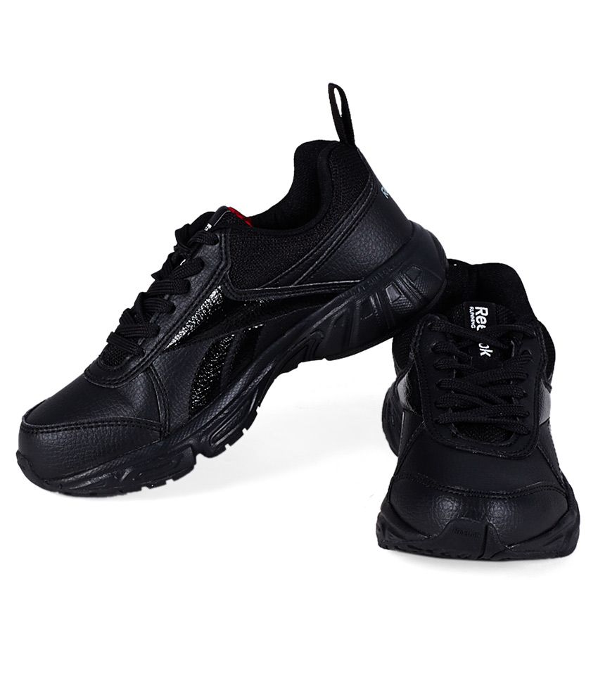 reebok school shoes black