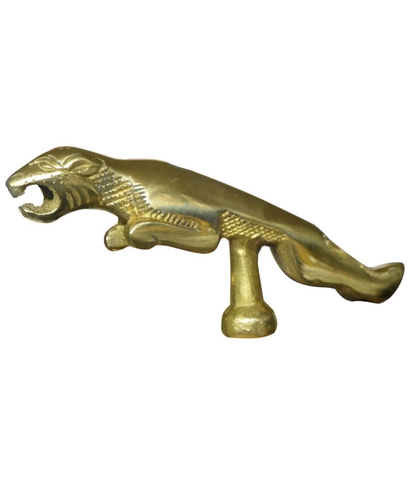 Speedwav Brass Jaguar Bike Front Fender DecorativeRoyal Enfield