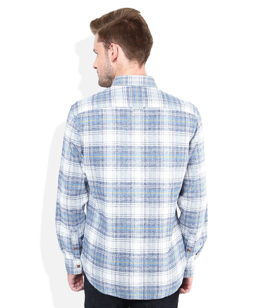 giordano blue shirt