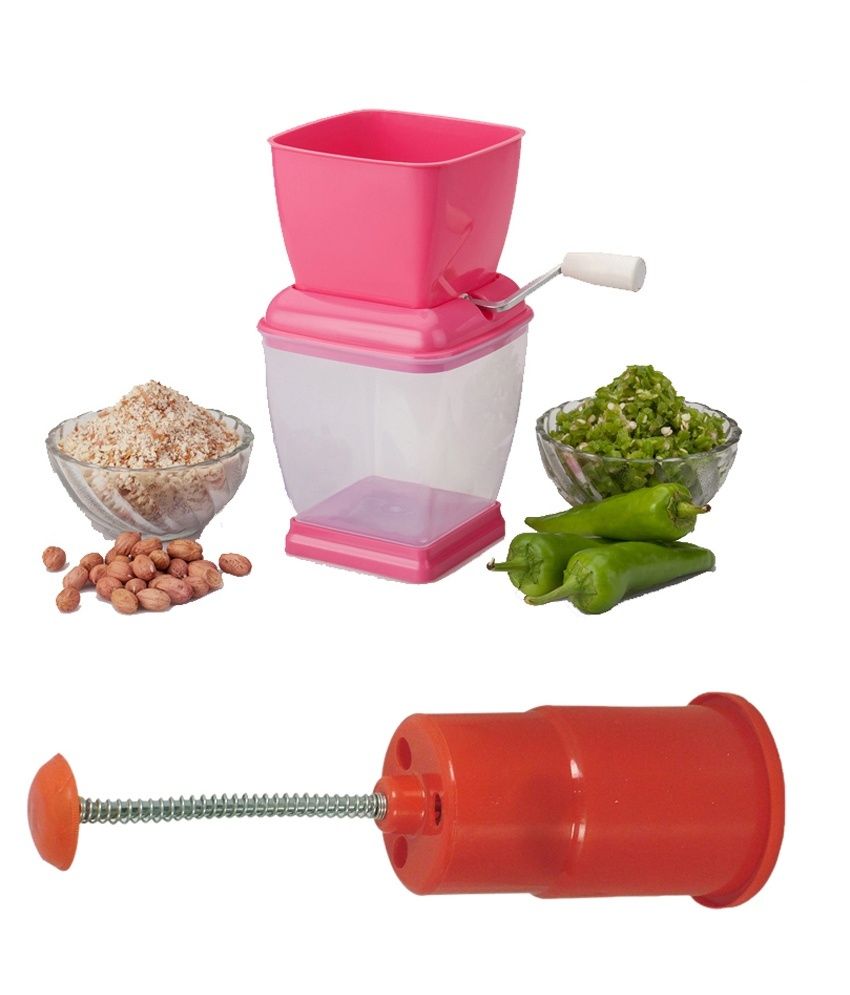 MUD Combo of Onion and Vegetable Press Chopper and Onion & Chilly