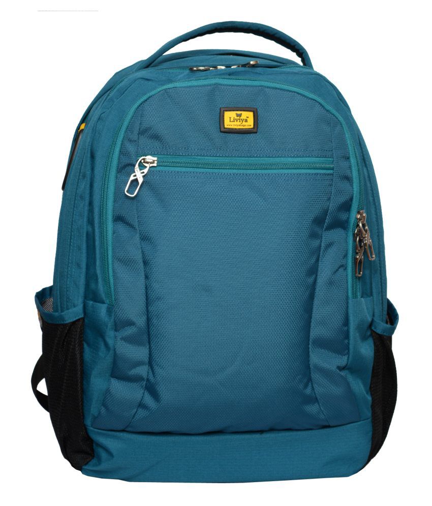 Liviya Sky Blue Backpack - Buy Liviya Sky Blue Backpack Online at Low ...