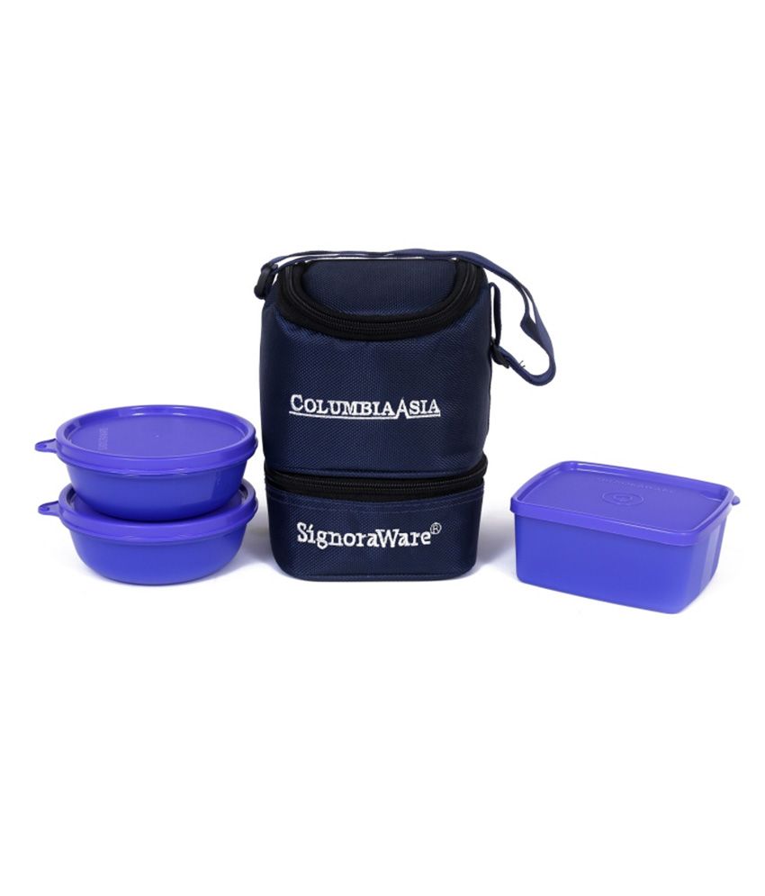 signoraware best lunch box with bag