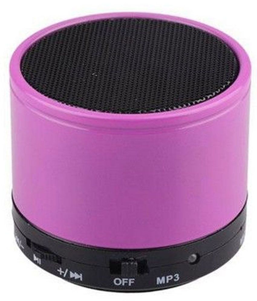 KSJ S10 Violet Wireless Bluetooth Speakers With Mic Bluetooth