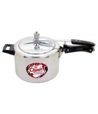 Chinar Silver Aluminium Classic Pressure Cooker -5 Ltrs