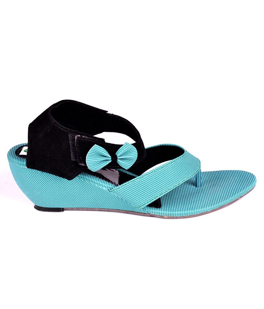 sky blue sandals