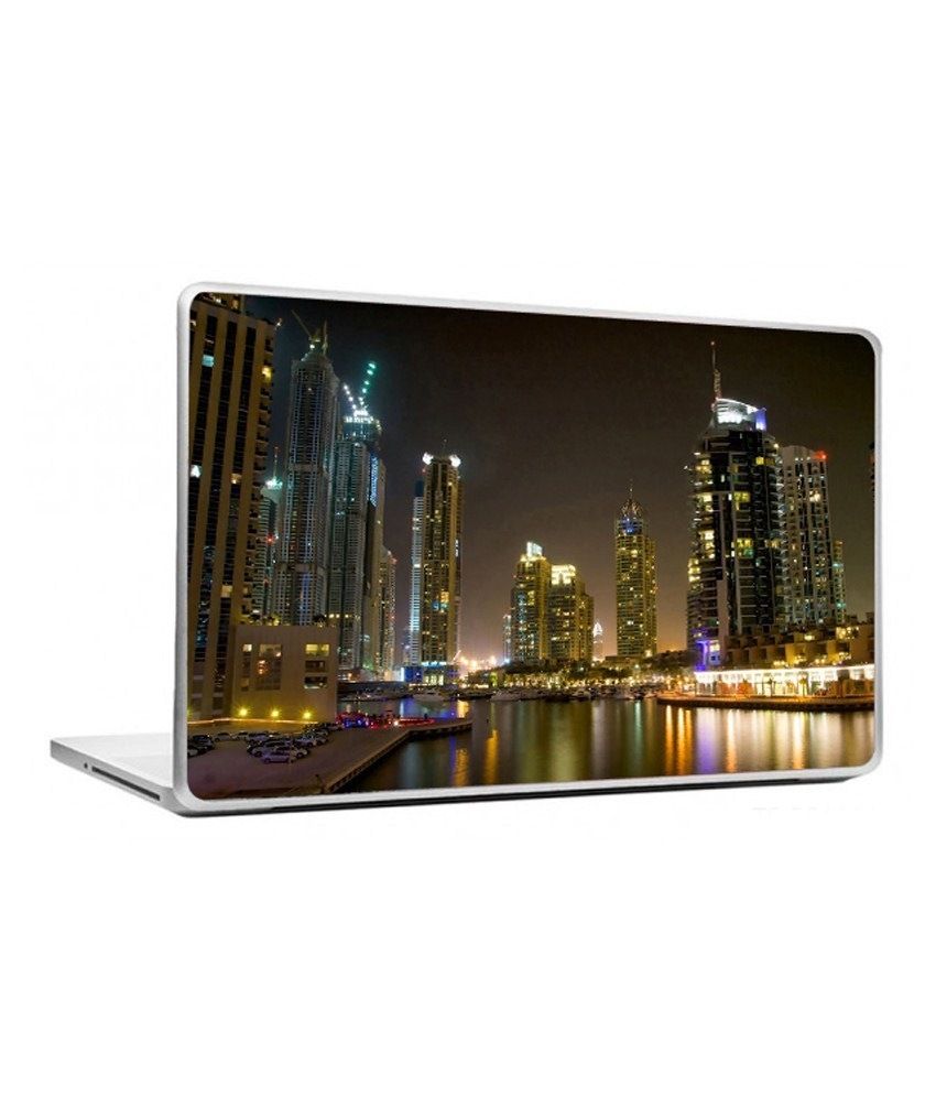 Skin Yard Dubai Night Laptop Skin Buy Skin Yard Dubai Night Laptop