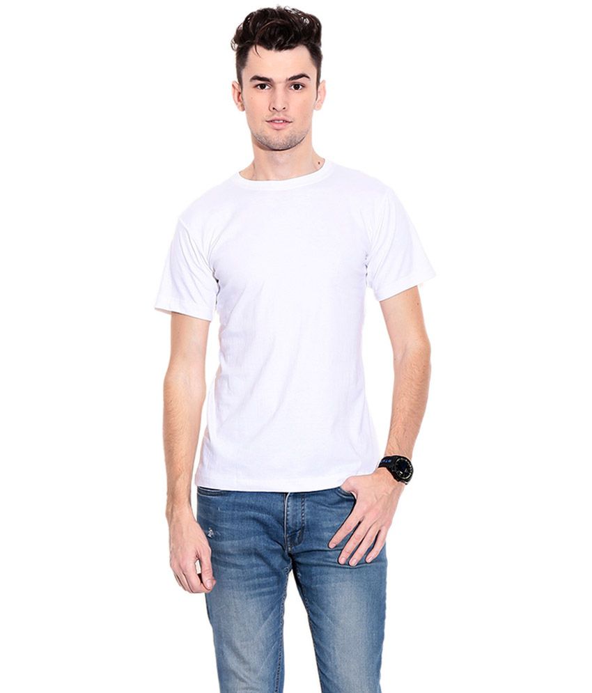 Tirupur Export Garments White Cotton T-Shirt - Buy Tirupur Export ...