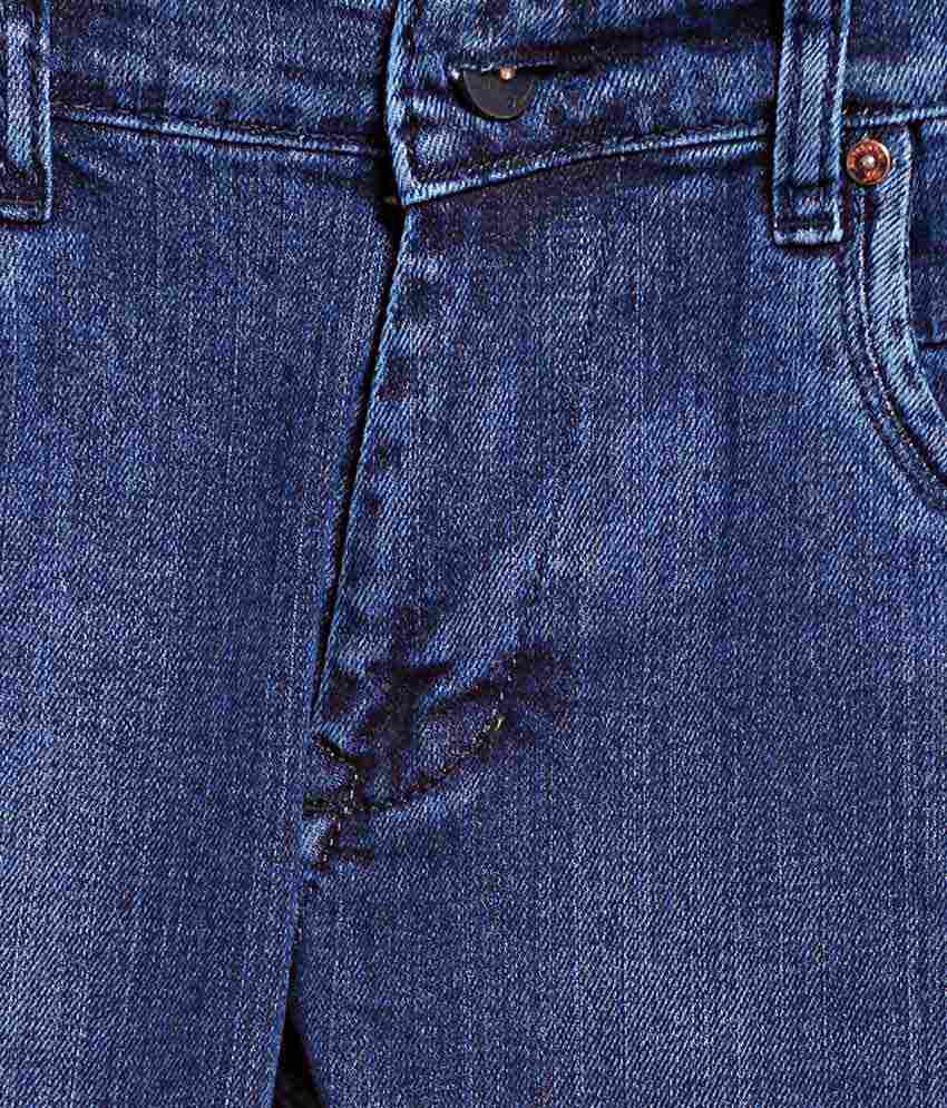 dark blue jeans men's slim fit