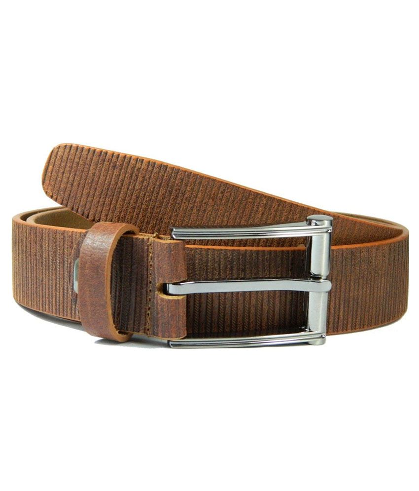 Herte Tan Leather Belt: Buy Online at Low Price in India - Snapdeal