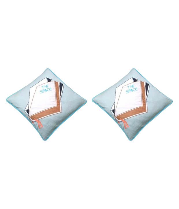     			Hugs'n'Rugs Cotton Cushion Covers Pack of 2 (40 x 40 cm ) 16 x 16