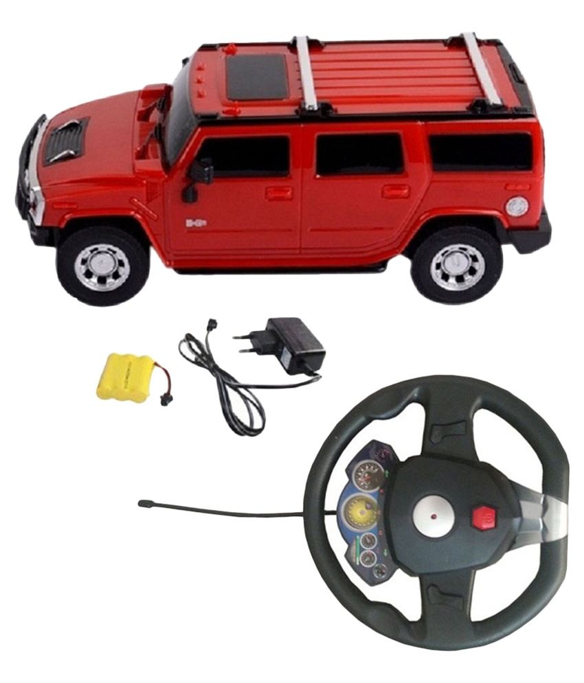 red remote car
