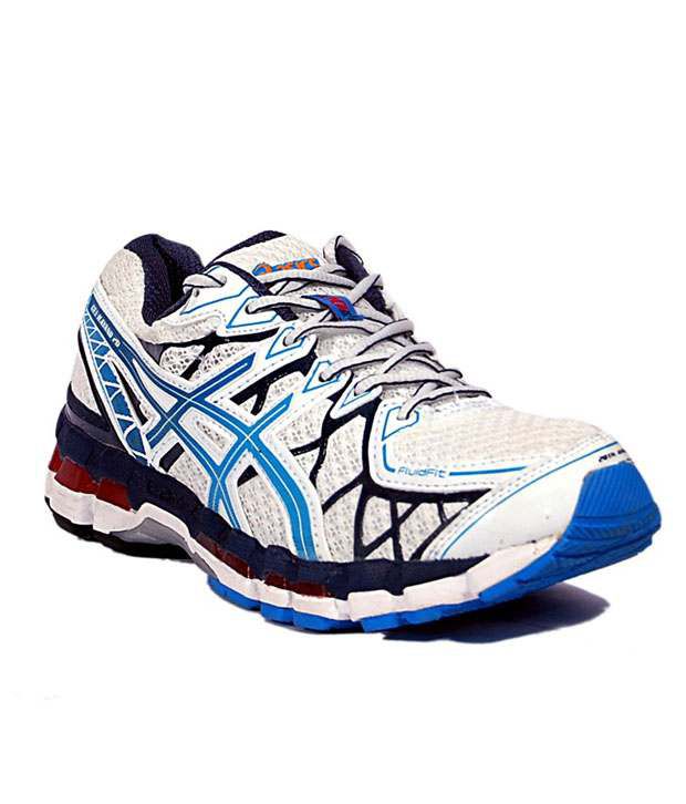 Asics White Sports Shoes - Buy Asics White Sports Shoes Online at Best ...