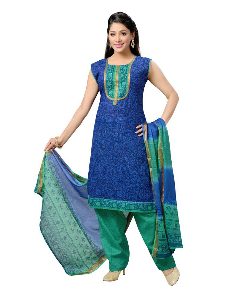 Ritu Creation Cotton Kurti With Salwar - Stitched Suit - Buy Ritu ...