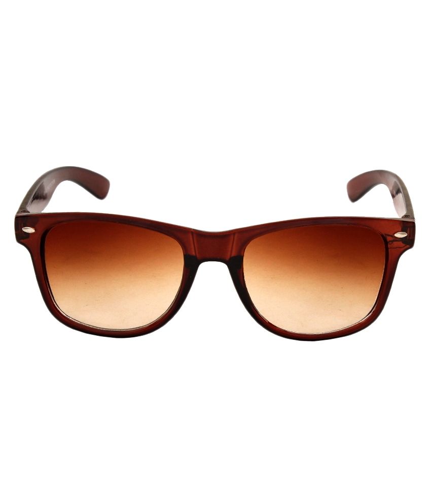 Just Colour Brown Aviator Sunglasses Buy Just Colour Brown Aviator 