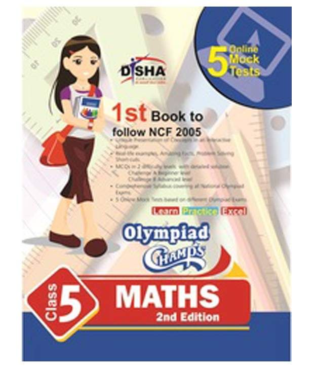 Olympiad Champs Mathematics Class 5 With 5 Mock Online Olympiad Tests ...