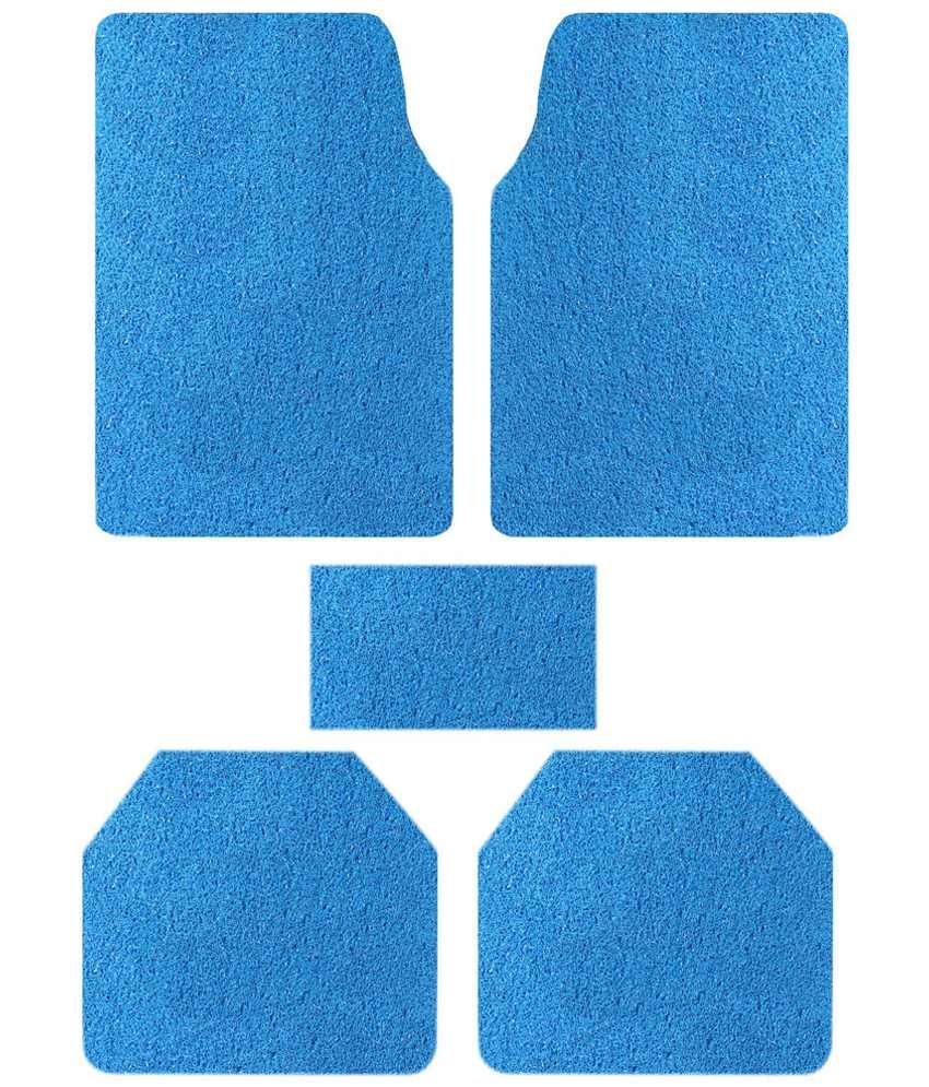 Spedy Blue Car Floor Mat Set Of 5 For Chevrolet Sail Uva