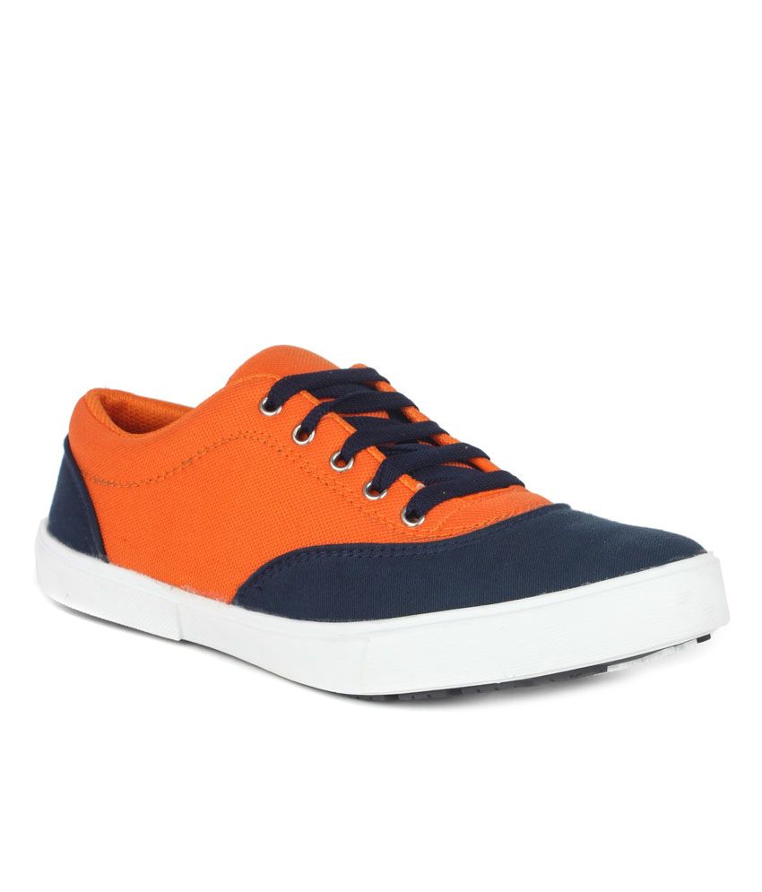 NE Shoes Orange Sneaker Shoes - Buy NE Shoes Orange Sneaker Shoes ...