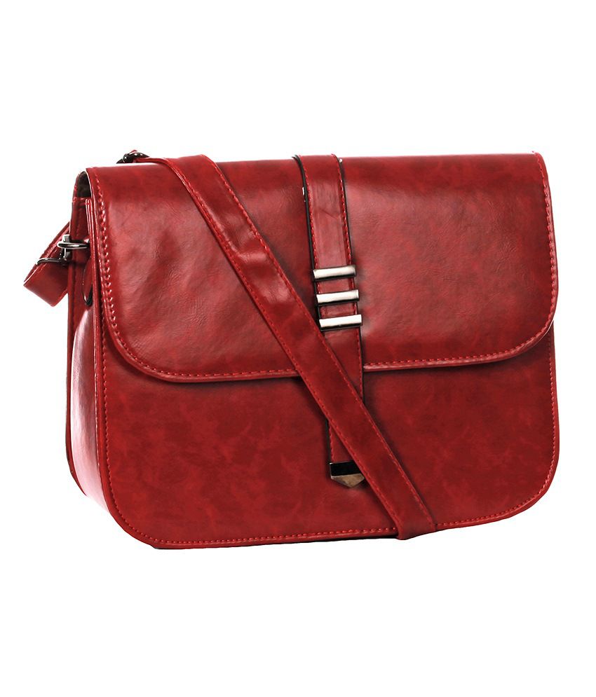 Buy Kalon Maroon Sling Bag at Best Prices in India - Snapdeal