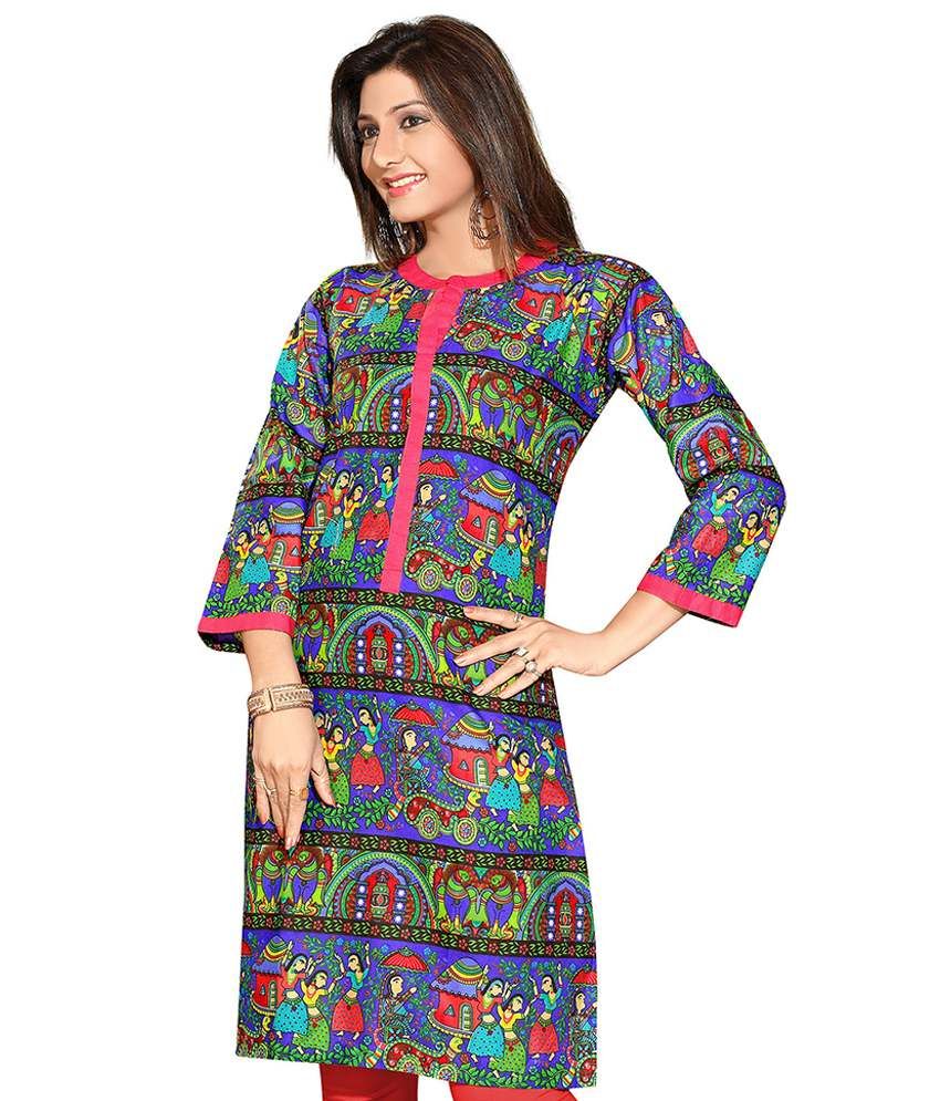 wholesale printed kurtis