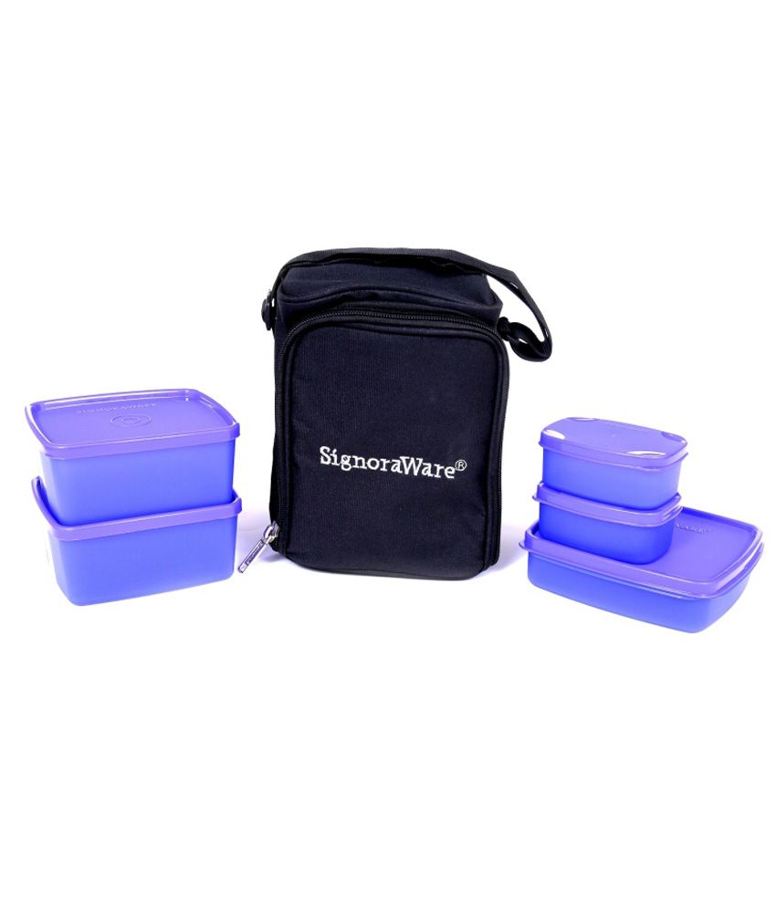 Signoraware sling in style lunch box outlet