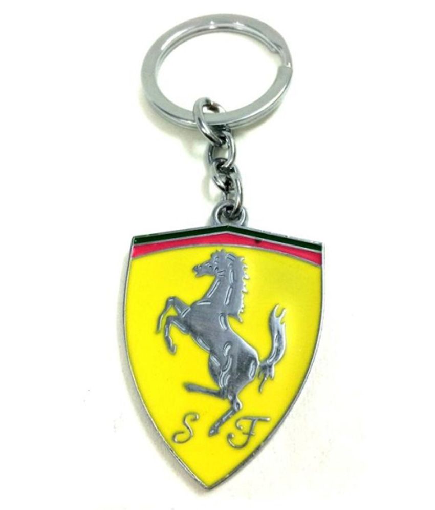 I,gadgets Ferrari Metal Keychain