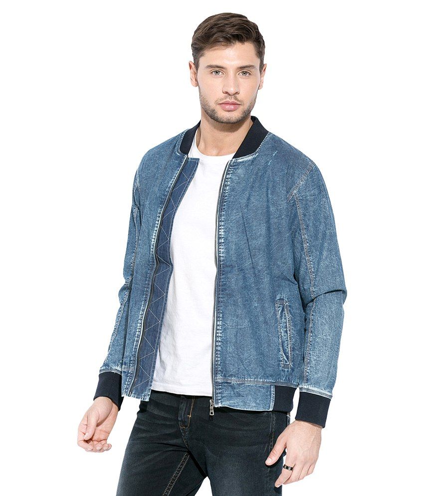 mufti blue denim jacket