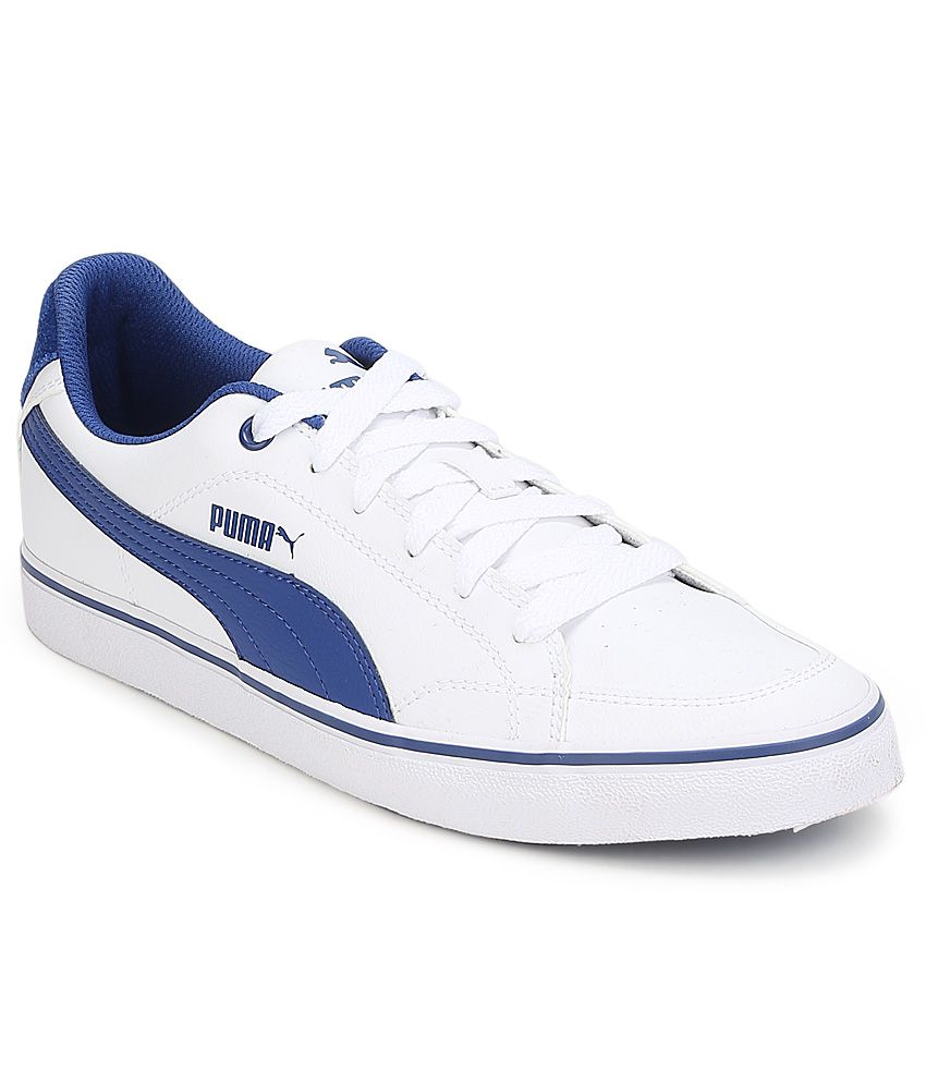 Puma Court Point White Casual Shoes 