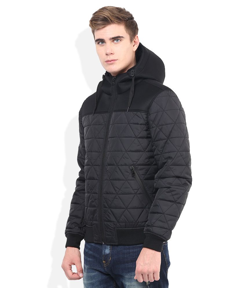 Celio Black Casual Jacket - Buy Celio Black Casual Jacket Online at ...