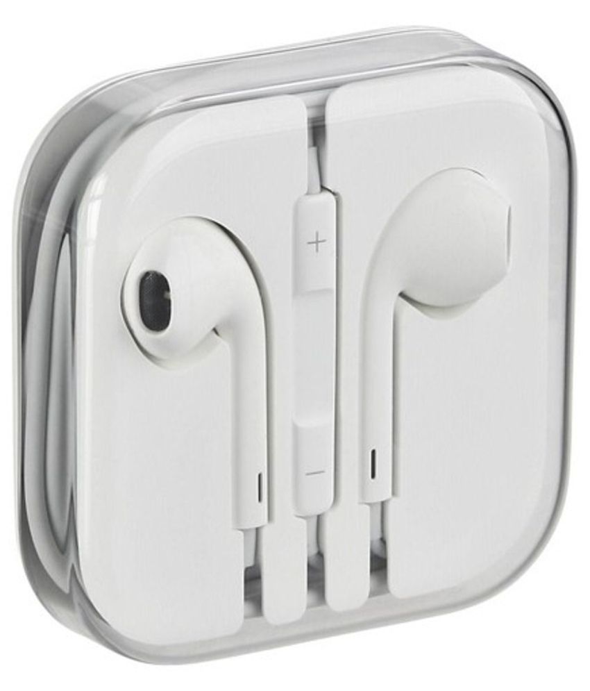 Apple Md827zm/b Wired Earphones Without Mic White Buy Apple Md827zm/b