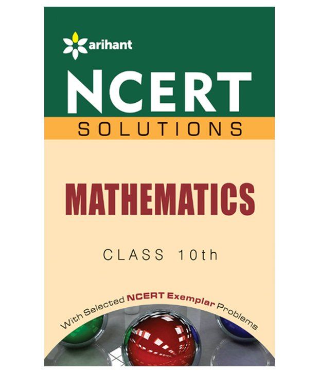 NCERT Solutions Mathematics Class 10 Paperback English 2nd Edition 