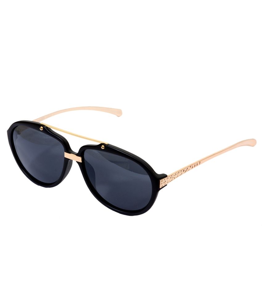 Eye Candy Black Plastic Aviator Sunglasses Buy Eye Candy Black