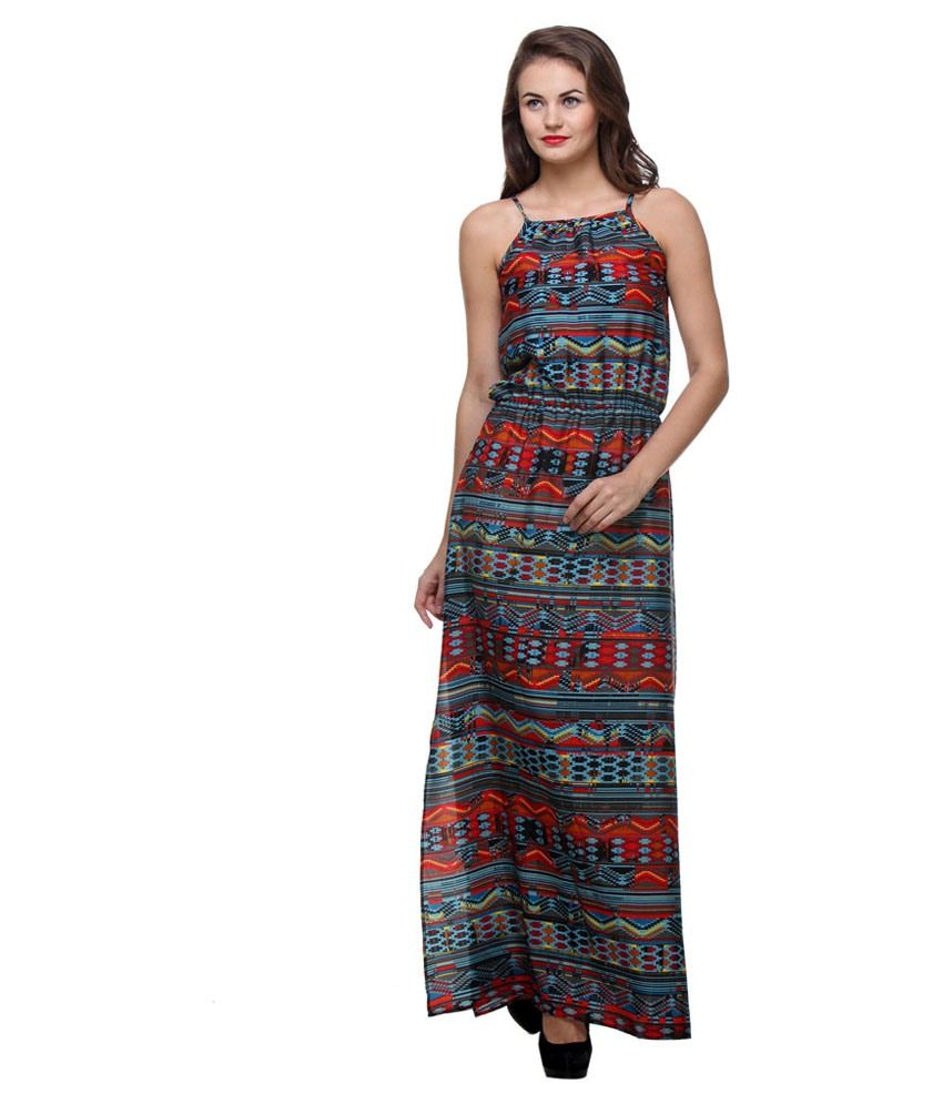 polyester maxi